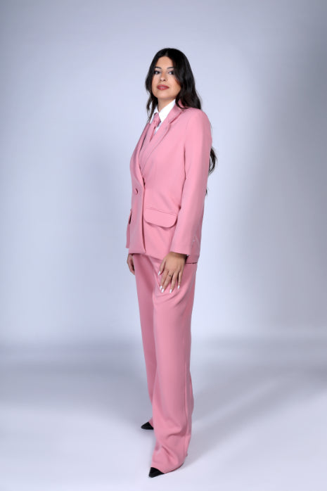 POWDER PINK SUIT- BLAZER & PANTS