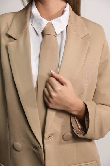 POWER NUDE SUIT- BLAZER & PANTS