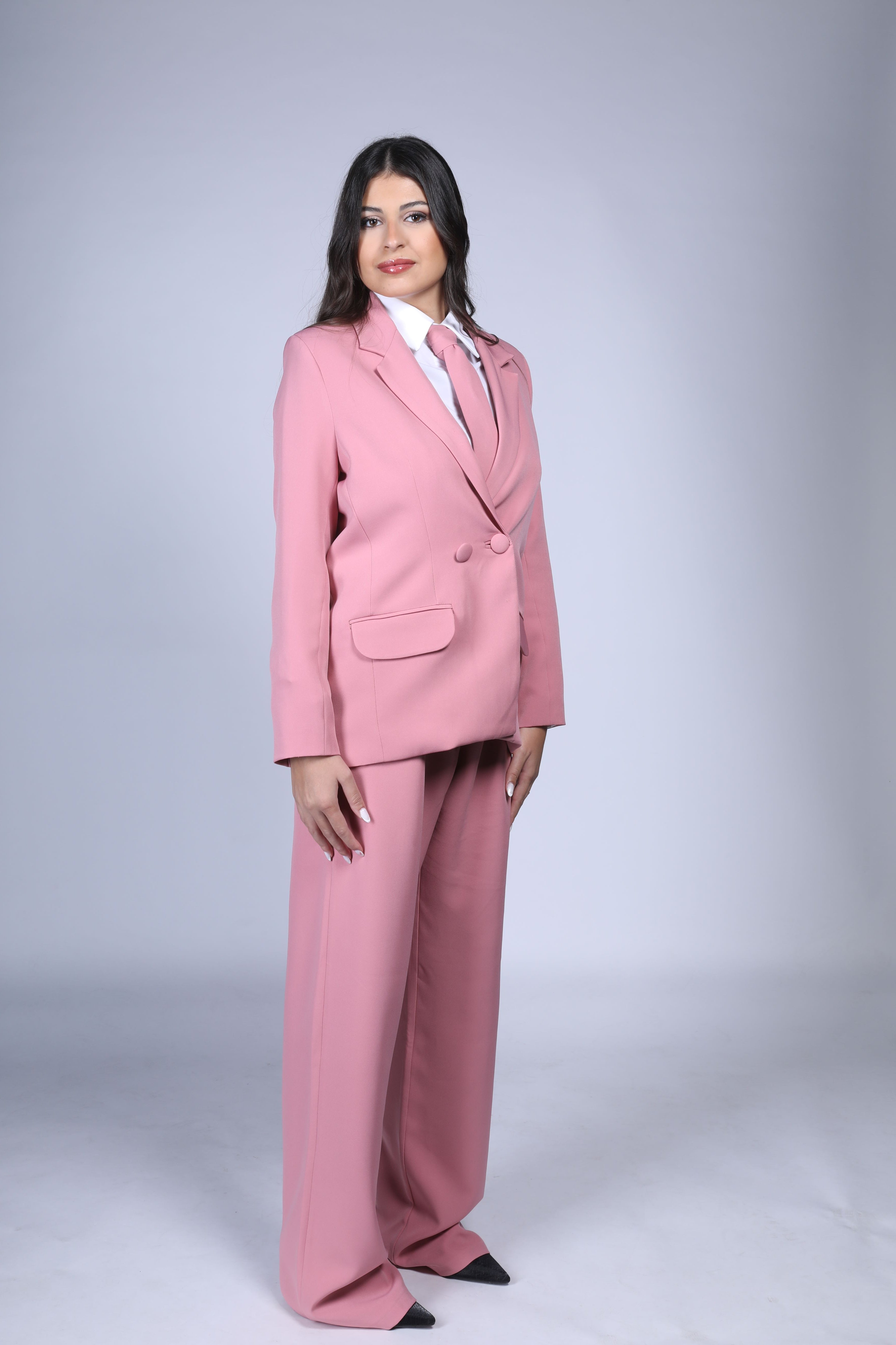 POWDER PINK SUIT- BLAZER & PANTS