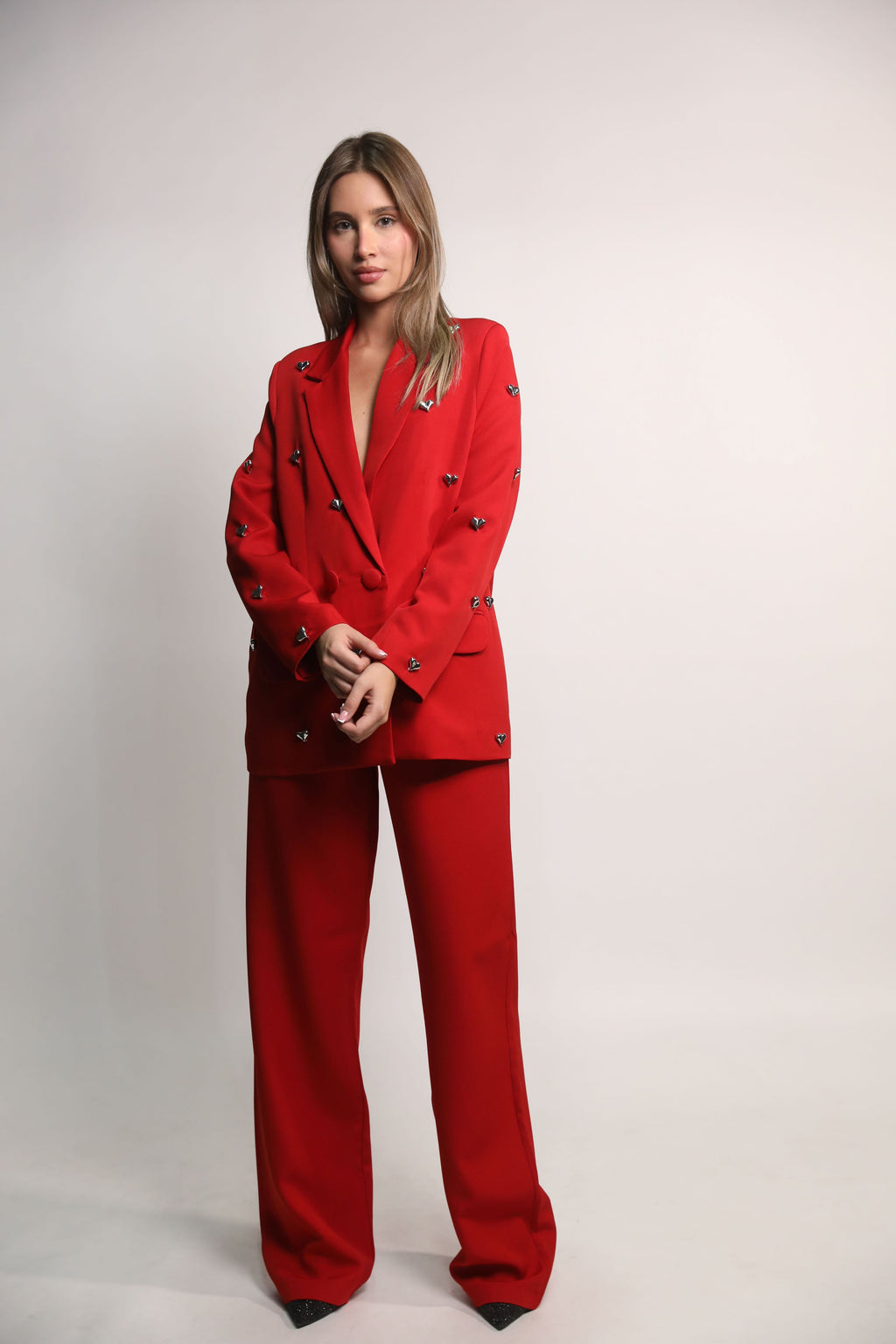 SCARLET HEART SUIT- BLAZER & PANTS